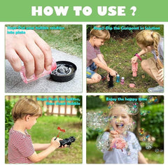 8-Hole Automatic Gatling Bubble Gun – Fun Bubble Blower Maker